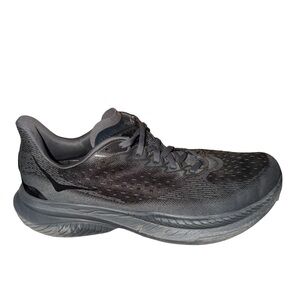Hoka Men's Mach 6 Athletic Shoes in Black and Gray size 11.5D